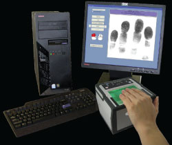 livescan fingerprinting system